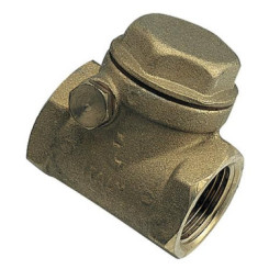 CLAPET DE RETENUE LAITON A BATTANT- 15/21