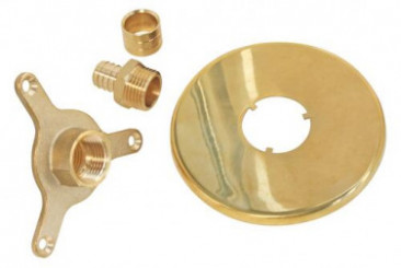 Applique d'arrosage brute avec raccord à glissement PER ø12 F15/21