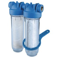 FILTRE DOUBLE AQUATOP AVEC CARTOUCHES