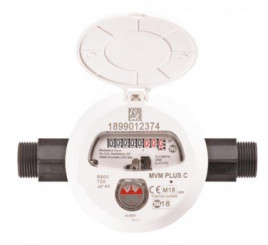 Compteur d'eau volumétrique composite à transmission magnétique DN15 eau froide