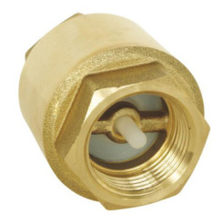 Clapet de retenue universel laiton double femelle 20/27