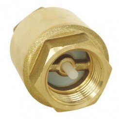Clapet de retenue universel laiton double femelle 26/34