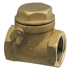 CLAPET DE RETENUE LAITON A BATTANT- 20/27