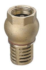 CREPINE LAITON POUR EAU A CLAPET GUIDE F15/21