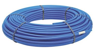 Tube PER PEX A nu bleu ø16 100m