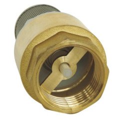 Clapet crépine universel en laiton F20/27
