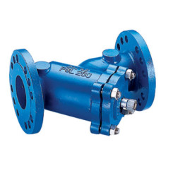 FILTRE INCLINE FONTE A TAMIS A BRIDES AVEC ROBINET DE VIDANGE