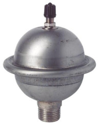 CLAPET ANTI-BELIER INOX A MEMBRANE M15/21