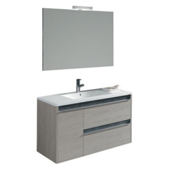 MEUBLE A SUSPENDRE 80cm BOSTON TAIGA - BATHROOM THERAPY