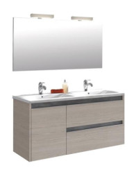 MEUBLE A SUSPENDRE 120cm BOSTON TAIGA - BATHROOM THERAPY