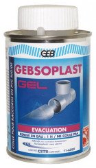 Colle GEBSOPLAST pour tubes et raccords PVC 1L - GEB