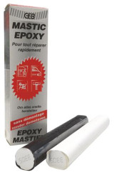 MASTIC EPOXY A 2 COMPOSANTS POUR ASSEMBLAGE ET REPARATION RAPIDE - GEB