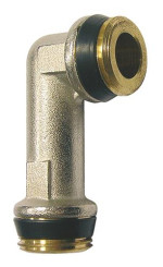 Coude reversible laiton nickelé