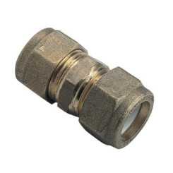 JONCTION A BICONE A BAGUE TEFLON POUR TUBE CUIVRE 10