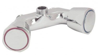 Mélangeur de douche chromé entraxe 60mm