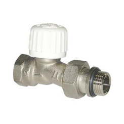 CORPS DE ROBINET RH LAITON NICKELE DROIT