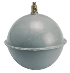 BOULE FLOTTEUR EN MATIERE PLASTIQUE
