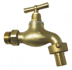 Robinet d'arrosage orientable à potence 15/21 - 20/27