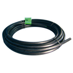 TUBE POLYETHYLENE NF BANDE BLEUE POUR ADDUCTION D'EAU POTABLE - 100m Ø20