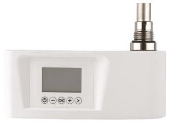 KIT RESISTANCE 500W ET THERMOSTAT DIGITAL BLANC POUR SECHE-SERVIETTES