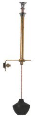 SOUPAPE A TIRETTE ADAPTABLE SUR RESERVOIRS IDEAL STANDARD