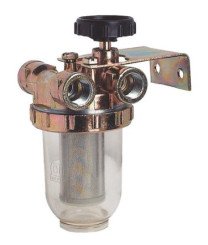 FILTRE FIOUL DOUBLE CONDUITE AVEC RETOUR A LA CITERNE - STANDARD