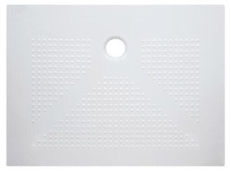 Receveur de douche céramique ultra-plat 3,5 cm blanc 90x120cm