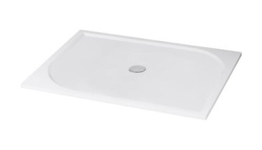 Receveur de douche extra-plat en béton de synthèse 80x140cm