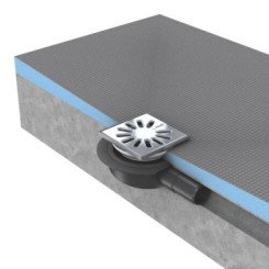 Bonde de douche extra-plate mini max - WEDI