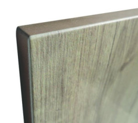 Receveur de douche résine de synthèse RECEA nature bois 90x120