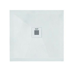 Receveur de douche résine de synthèse Recea blanc 90x90 - ELMER