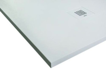 Receveur de douche résine de synthèse RECEA blanc 70x170