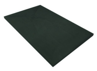 Receveur de douche résine de synthèse RECEA noir 70x170