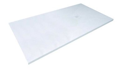 Receveur de douche résine de synthèse RECEA blanc 90x200