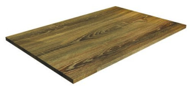 Receveur de douche résine de synthèse RECEA noyer 70x100