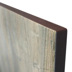 Receveur de douche résine de synthèse RECEA noyer 70x100