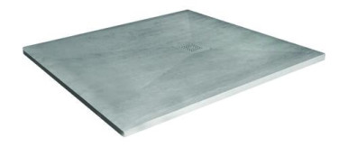Receveur de douche résine de synthèse RECEA béton 70x90