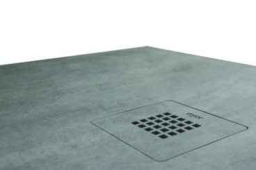Receveur de douche résine de synthèse RECEA béton 90x90
