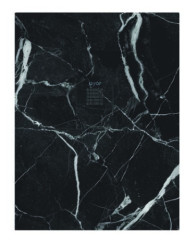 Receveur de douche résine de synthèse RECEA marbre noir 70x100