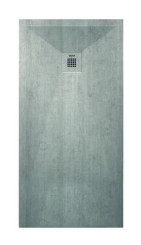 Receveur de douche résine de synthèse RECEA béton 70x180