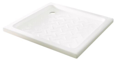 Receveur de douche céramique RIME 80X80cm hauteur 6,5mm