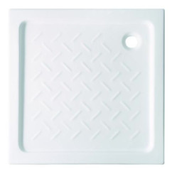 Receveur de douche céramique RIME 90X90cm hauteur 6,5mm