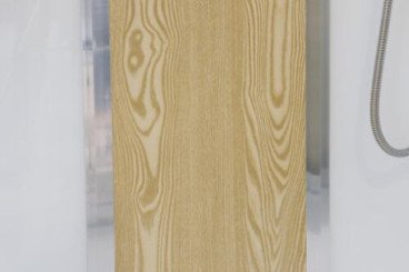 Cabine de douche accès de face avec toit 80x120cm