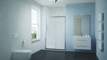 Paroi de douche porte coulissante ENLOK 100cm
