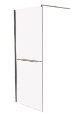 ECRAN DE DOUCHE FIXE PROFILE CHROME VERSUS 140cm - ELMER