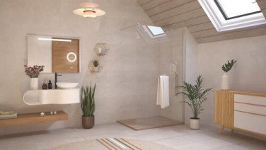 Paroi de douche fixe profilé chromé VERSUS 120cm