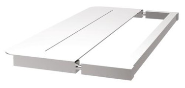 Paroi de douche fixe profilé chromé VERSUS 120cm