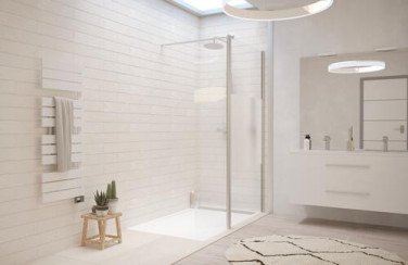 Paroi de douche fixe FROSTEE 100cm