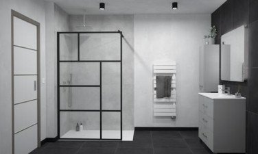 Paroi de douche fixe temper 120cm