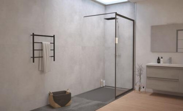 Paroi de douche fixe QUADREO 90cm